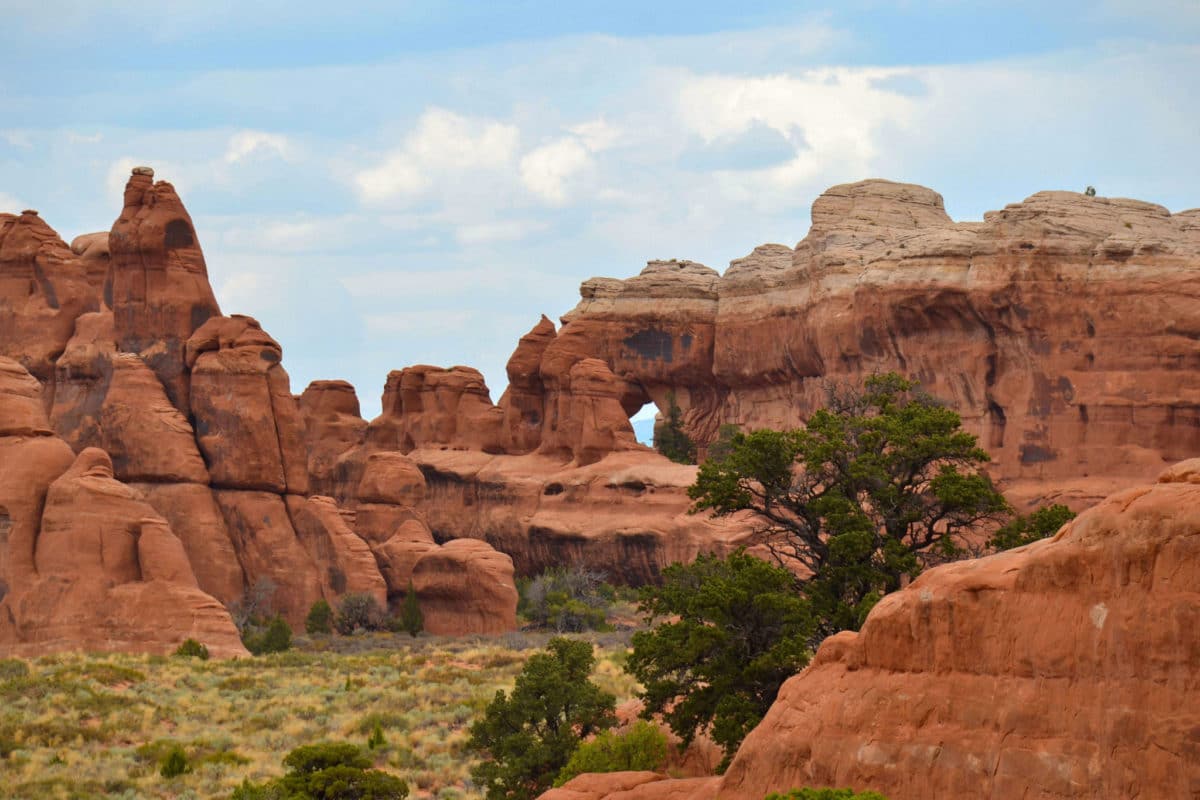 Rocks on Devil's Garden Trail